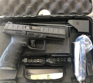 Beretta APX Centurion 9mm 3.7″ Bbl. 2-10 Round Magzines