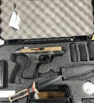 Smith & Wesson M&P9 2.0 FDE W/Optic and Threaded Barrel