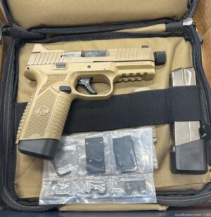 FN 545T .45acp 4.5″ Threaded Barrel FDE