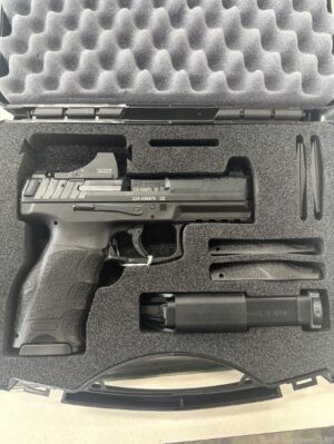 Heckler & Koch VP9 9mm 4.09″BBL W/Holosun SCS Green